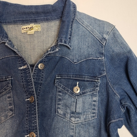 Y2k Denim Jacket - Picture 2 of 12